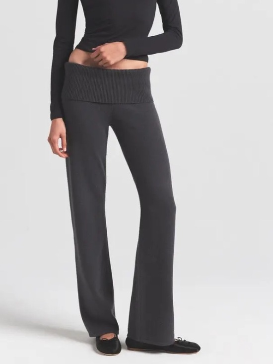 SKIMS Pants - SKIMS NWT Sweater Knit Pants - Ash